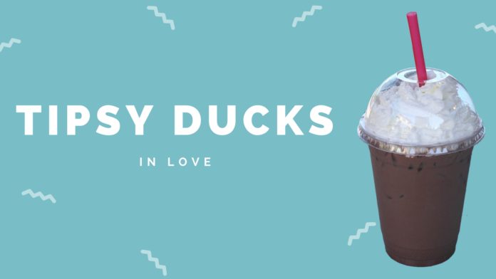 Tipsy Ducks in Love