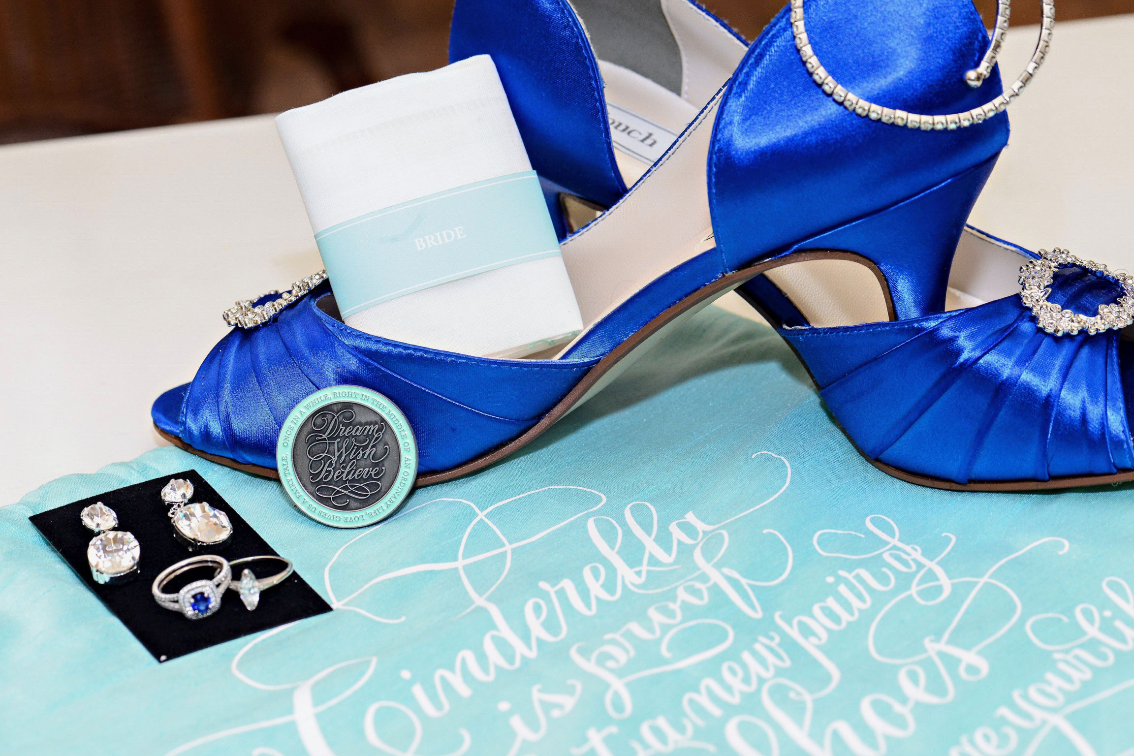 Something borrowed something blue Disney Fairytale Wedding