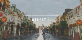 Weekly 5 Disney Wedding