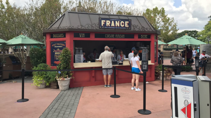 France Epcot Food and Wine Marketplace Pavilion